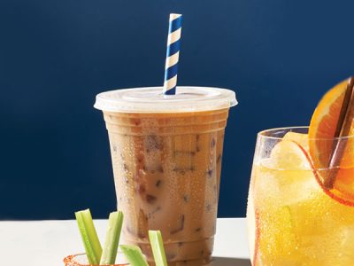 لیوان یکبار مصرف برای قهوه سرد