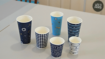 تم تولد پسرانه جدید لاکچری با لیوان کاغذی