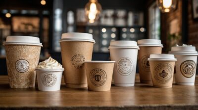 محبوب ترین لیوان کاغذی برا کافه