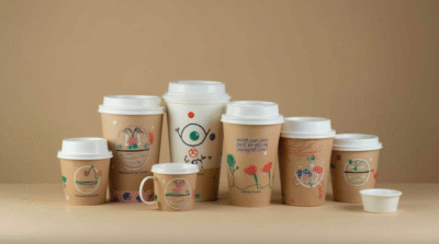 قدرت رنگ ها در طراحی لیوان کاغذی