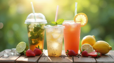 بهترین نوشیدنی های خنک تابستانی + مواد لازم و طرز تهیه