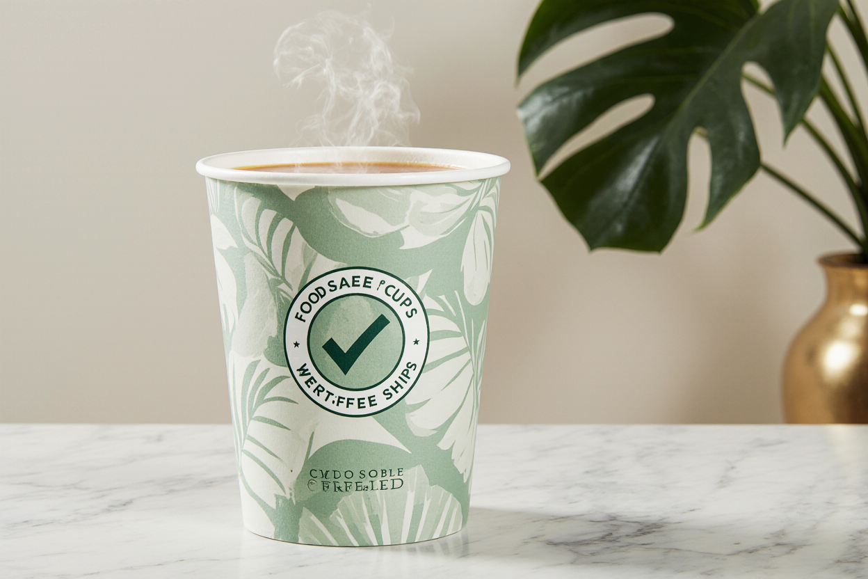 لیوان هایی یکبارصرف چاپ شده ایمن هستند؟