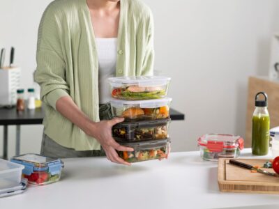 انواع ظروف مناسب برای استفاده در مایکروویو شامل شیشه، سرامیک و ظروف گیاهی